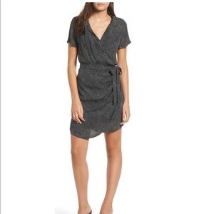 Leith Wrap Dress _ Mini Polka Dot _ XXS